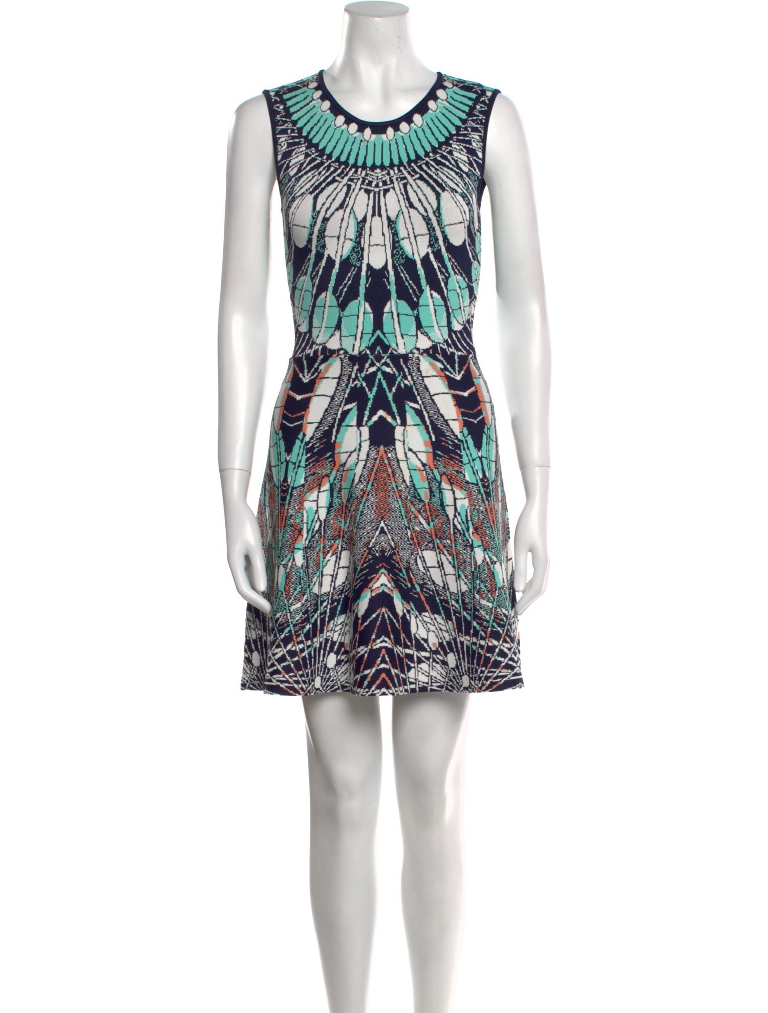 Bcbgmaxazria Printed Mini Dress