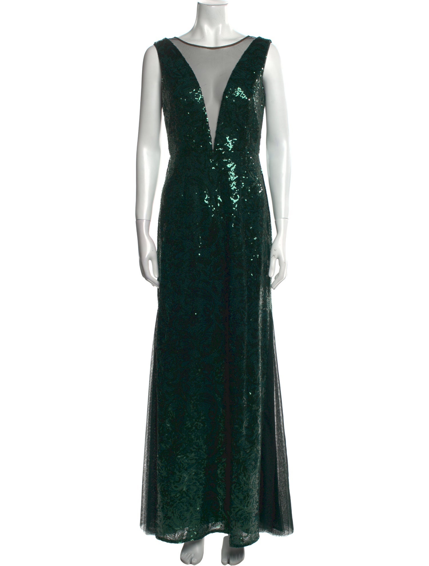 Bcbgmaxazria Sequin Long Dress