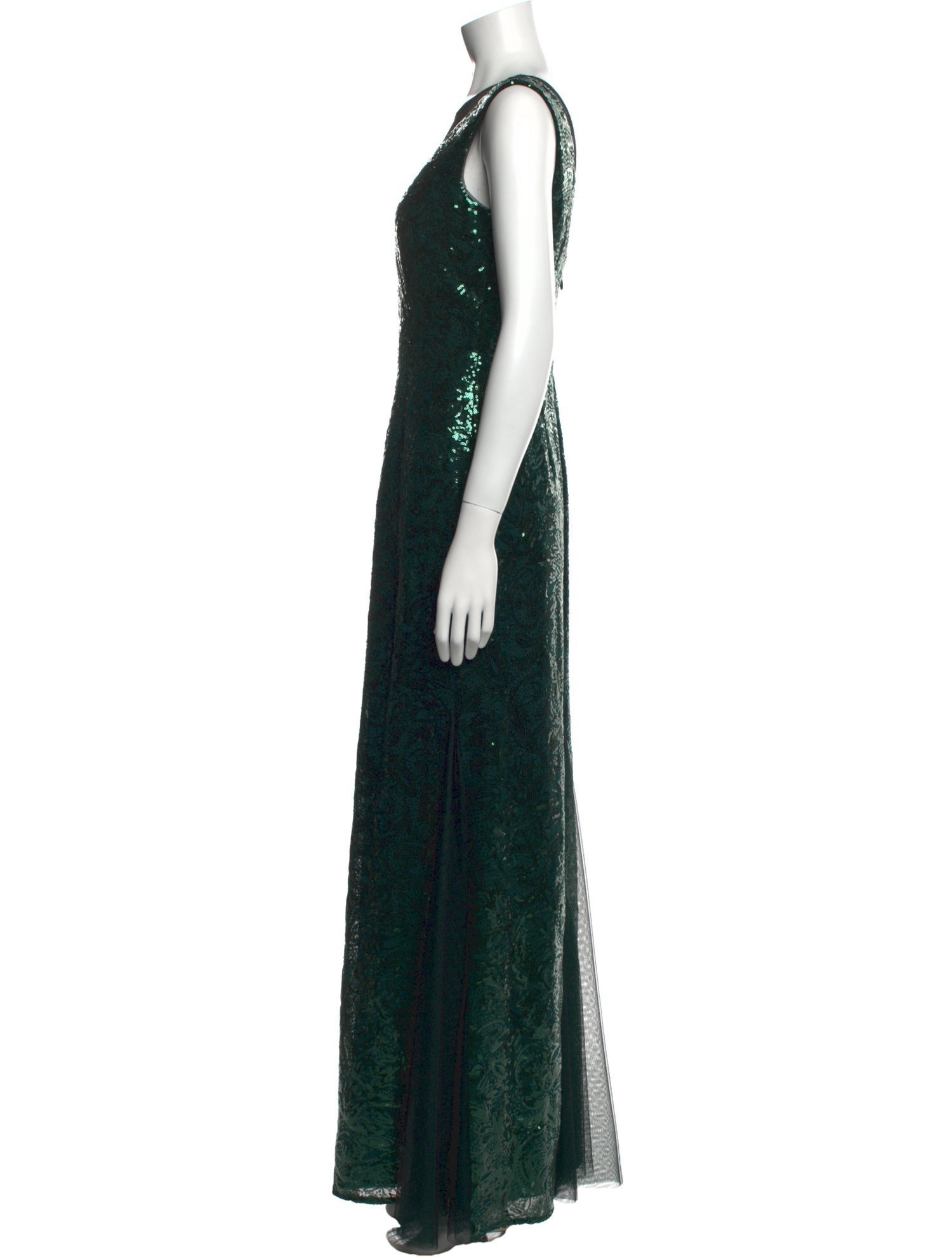 Bcbgmaxazria Sequin Long Dress
