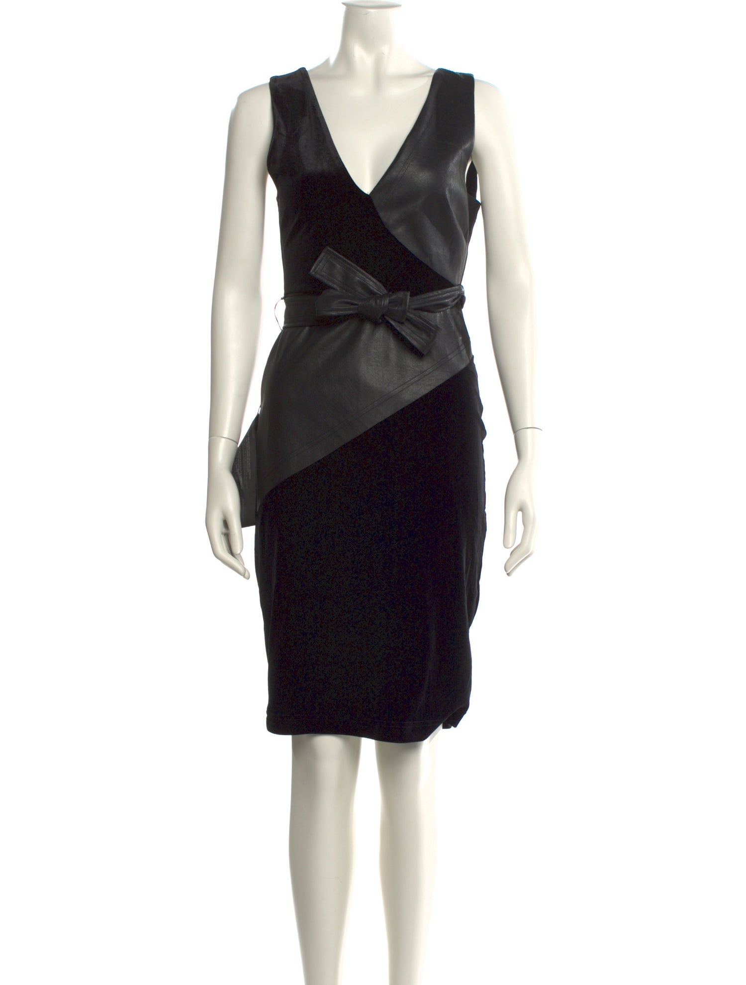 Bcbgmaxazria Velour Knee-Length Dress