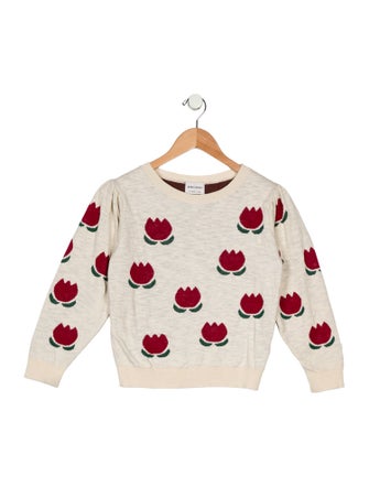 Bobo Choses Girls' Printed Sweater