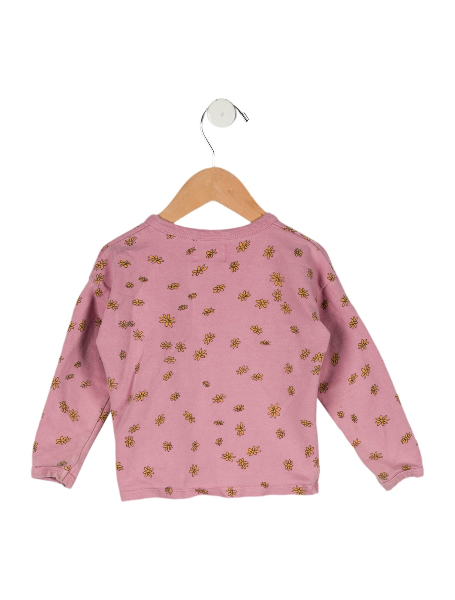 Bobo Choses Infant Girls' Floral Printed Long Sleeve Top