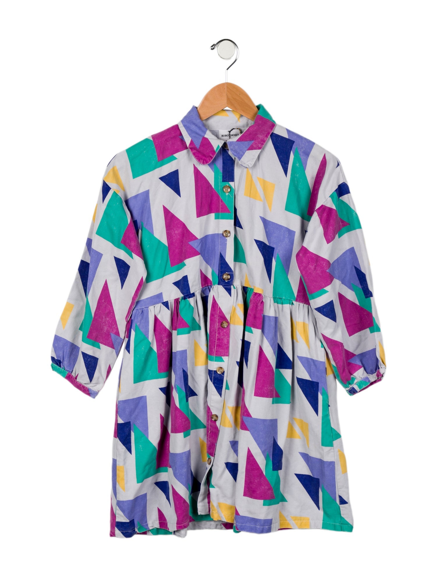 Bobo Choses Girls' Printed Long Sleeve Dress