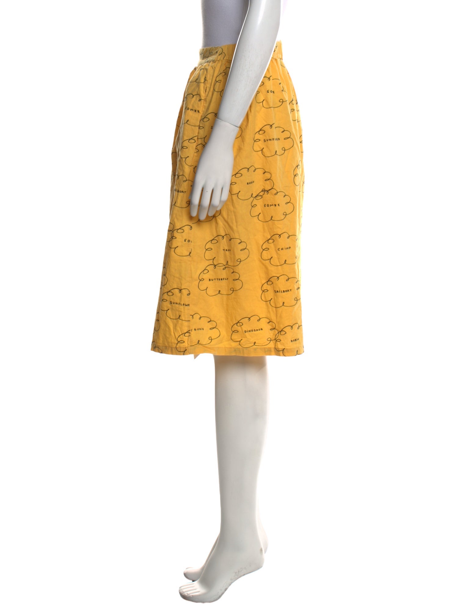 Bobo Choses Floral Print Knee-Length Skirt