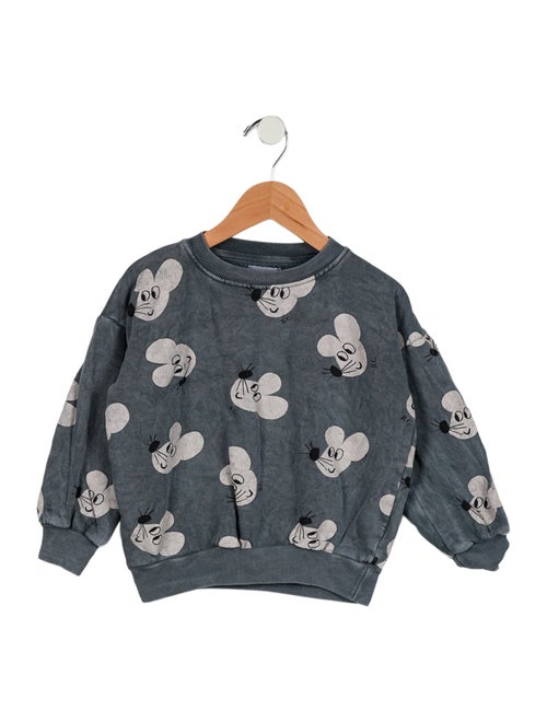 Bobo Choses Boys' Printed Crew Neck Sweatshirt
