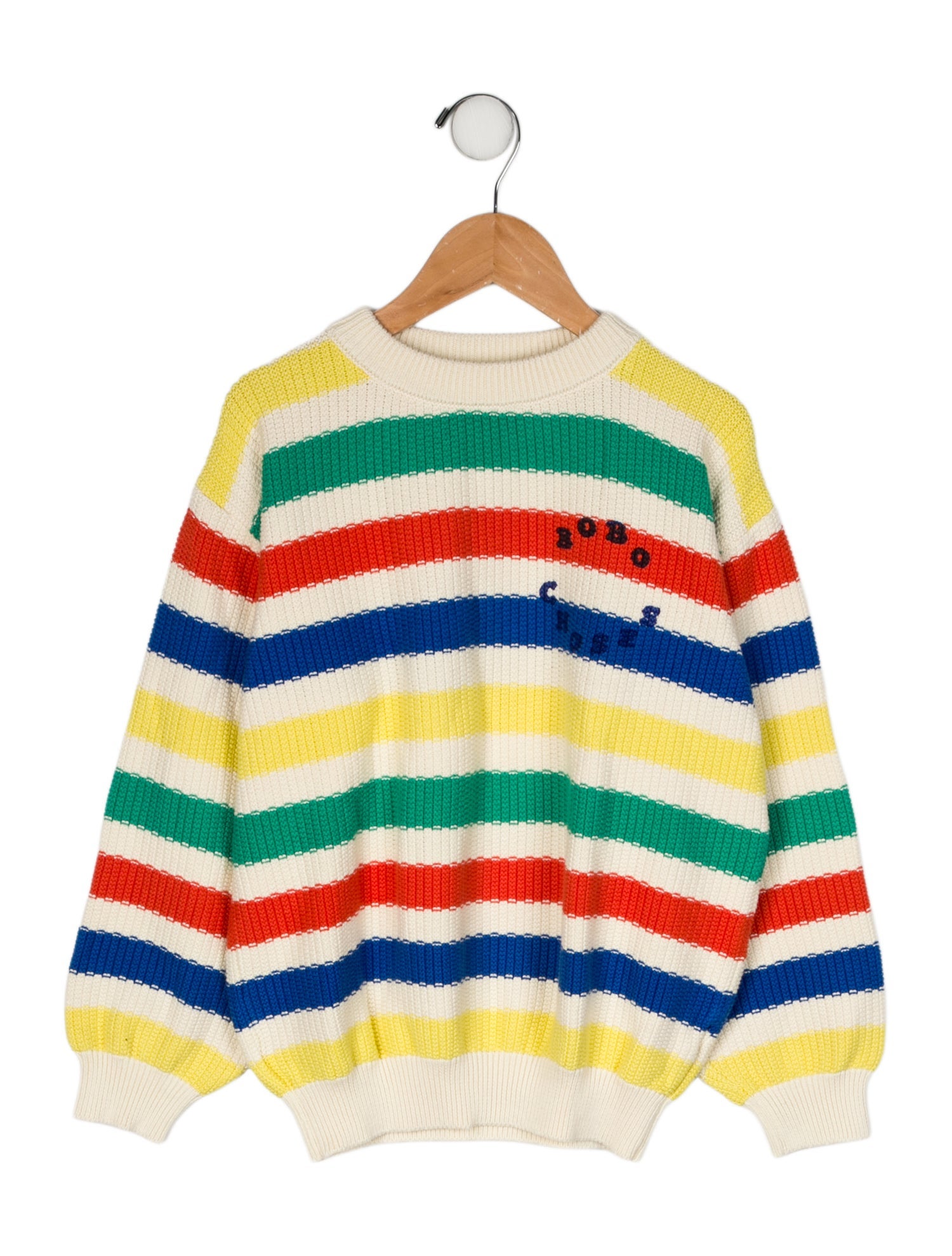 Bobo Choses Girls' Graphic Print Sweater