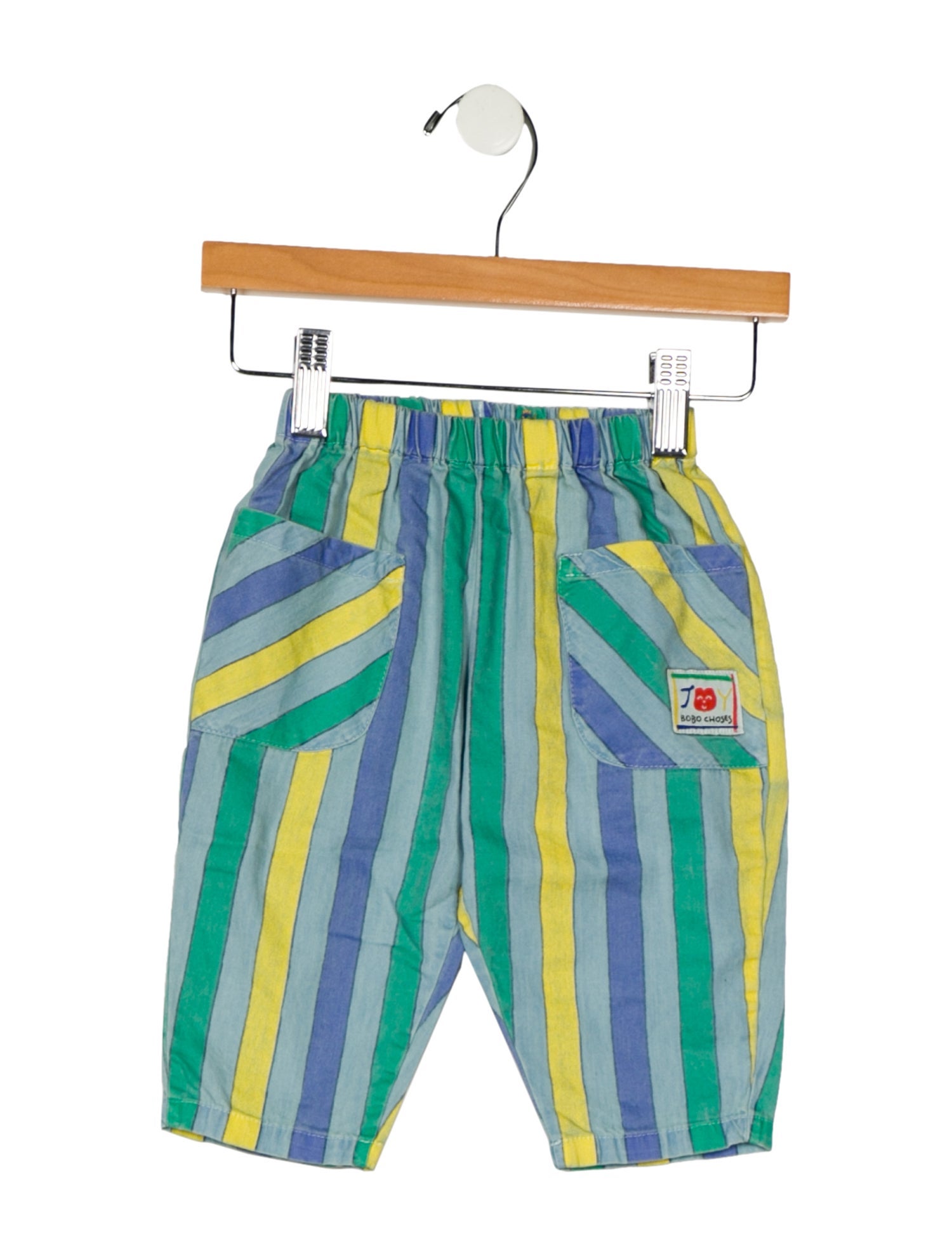 Bobo Choses infant boys' multicolored pants w/Tags