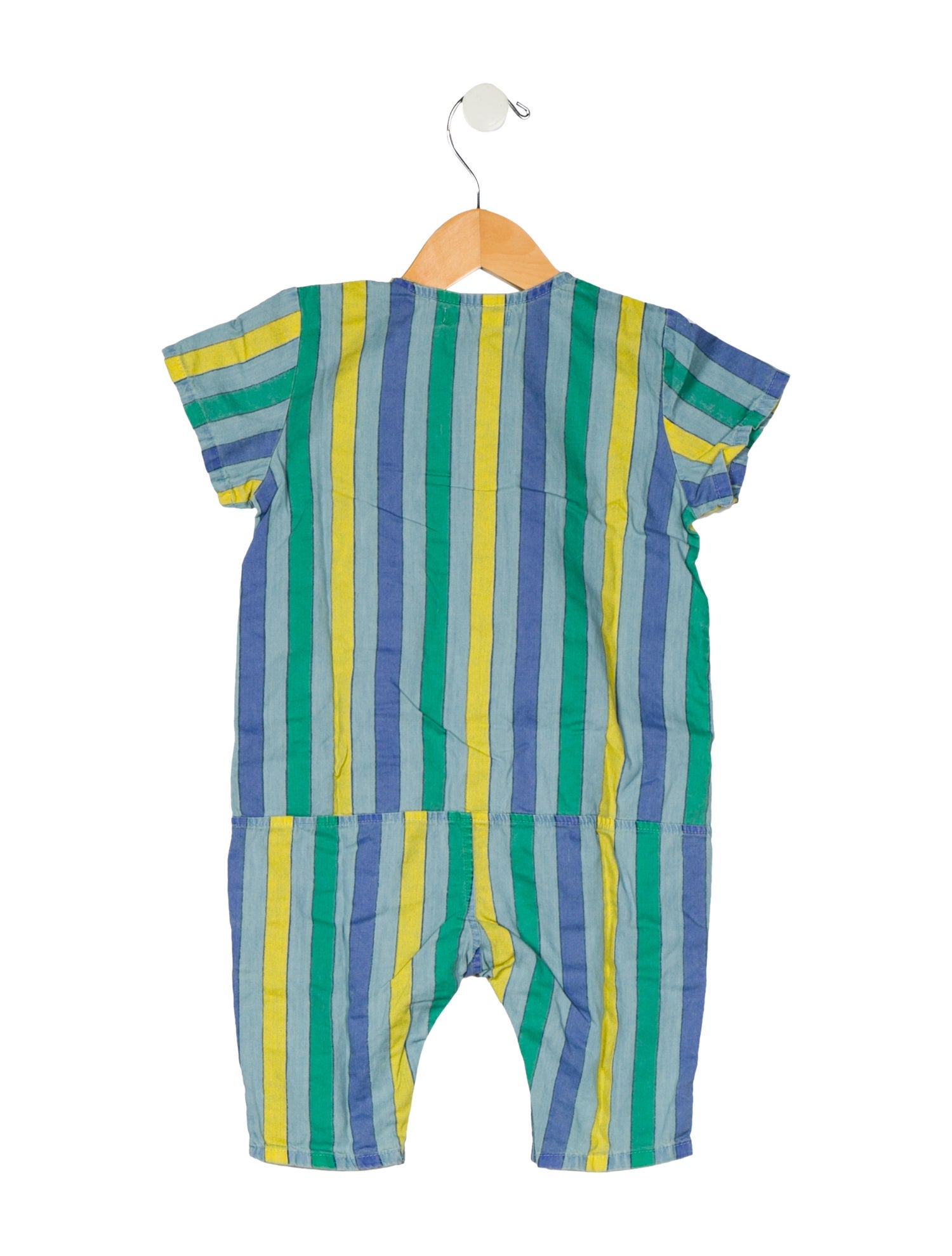 Bobo Choses infant boys' blue multicolored onesie w/Tags