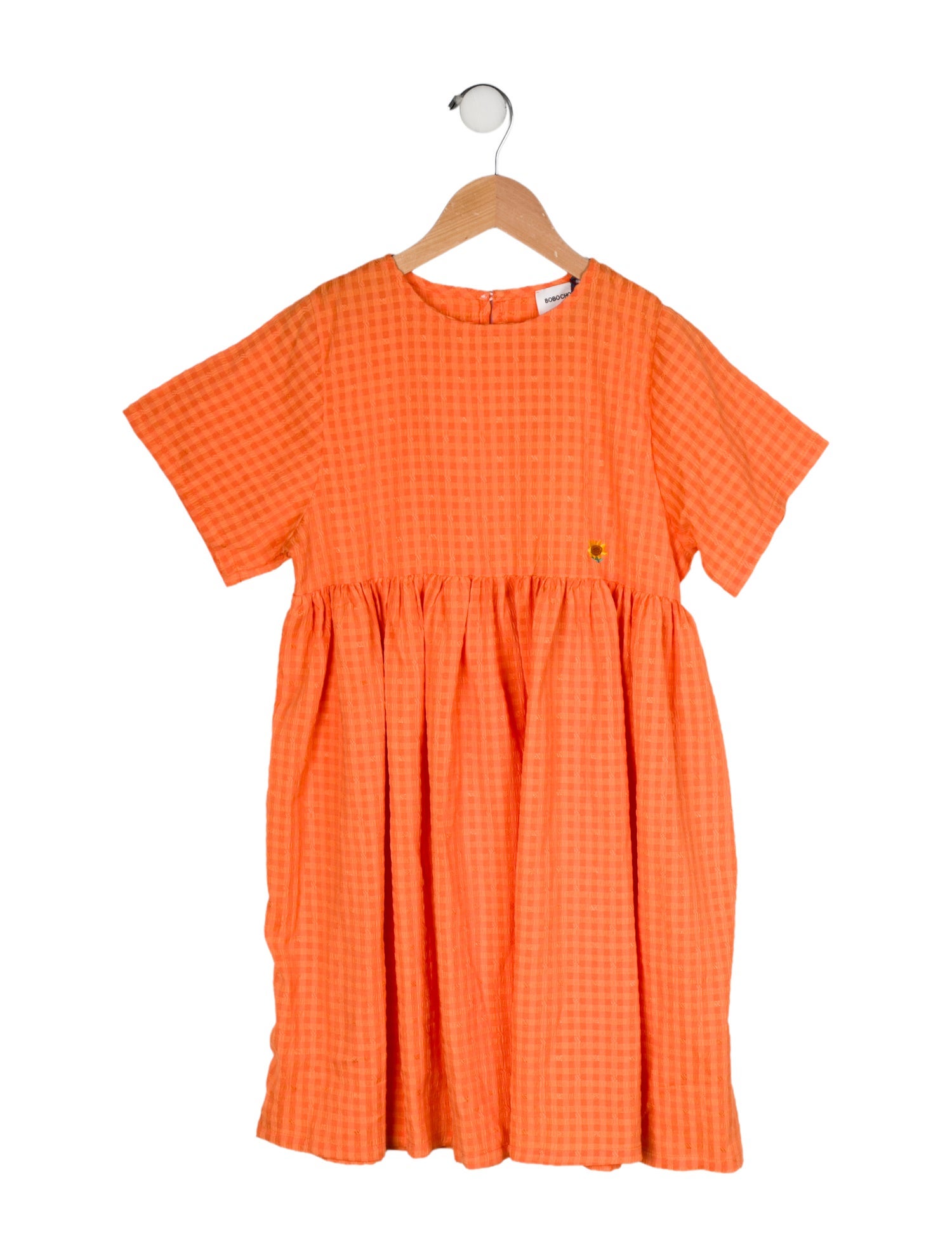 Bobo Choses Toddler Girls' Pattern Short Sleeve Dress w/Tags