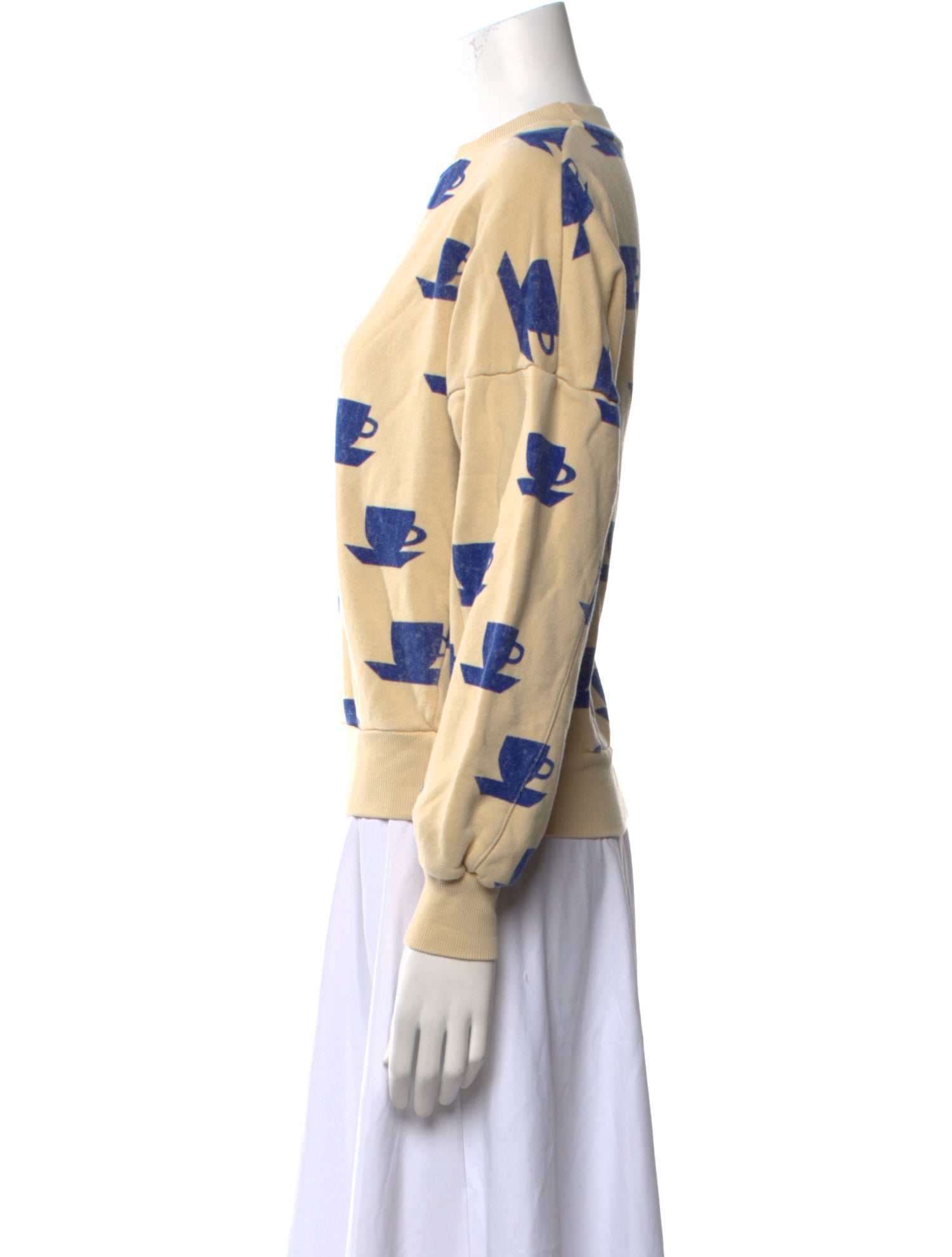 Bobo Choses Printed Bateau Neckline Sweatshirt