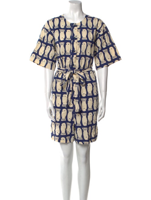 Bobo Choses Printed Crew Neck Romper