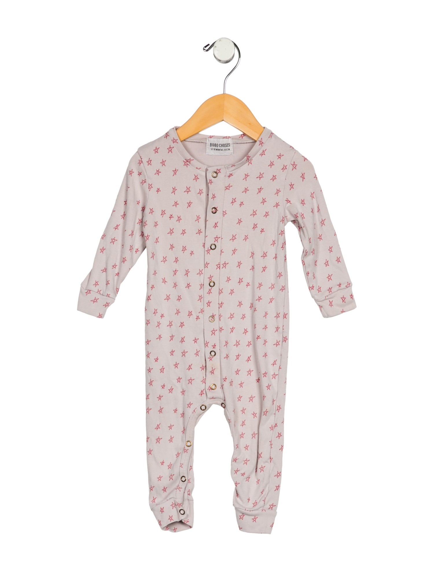 Bobo Choses Infant Girls' Graphic Long Sleeve One Piece