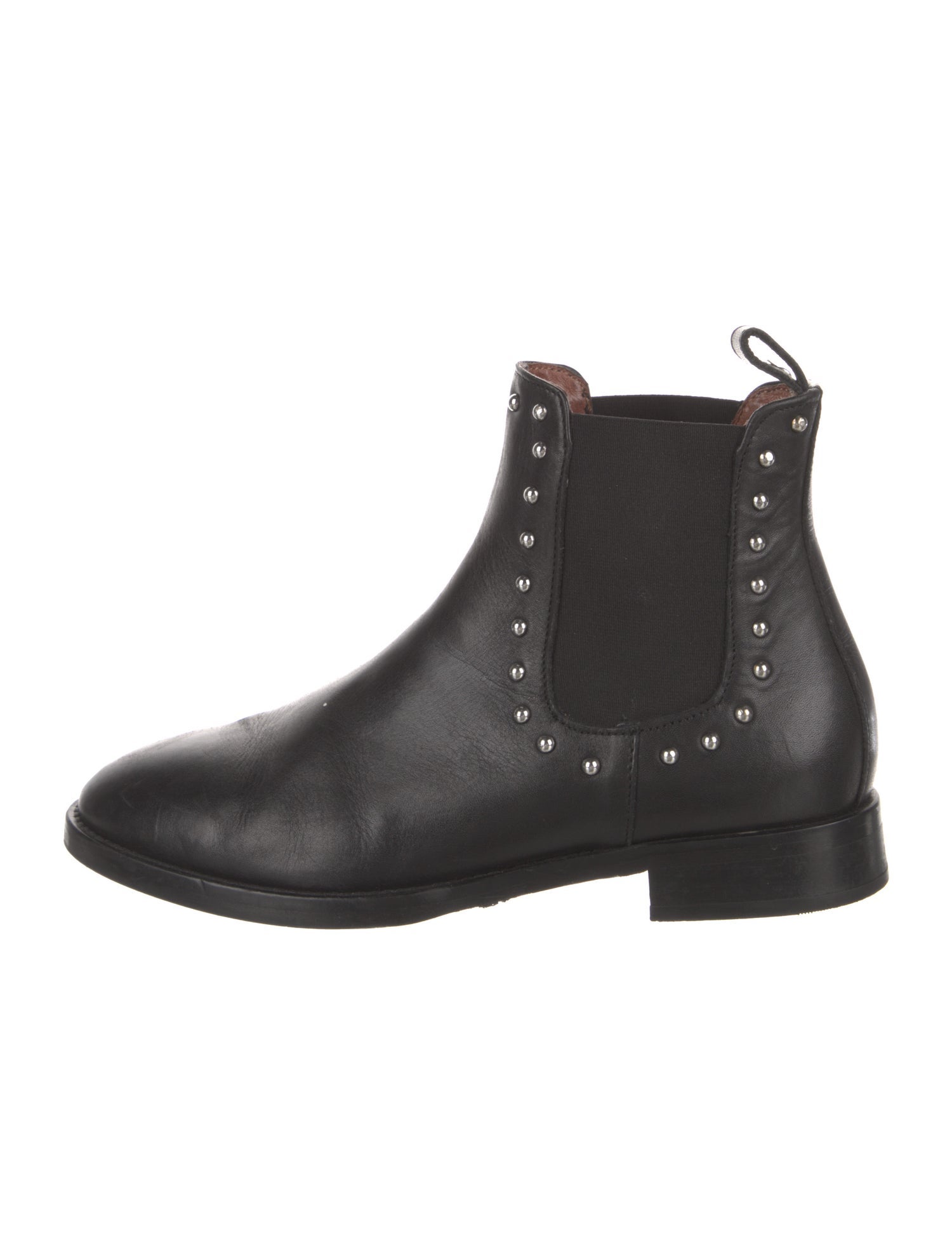 Bobo Choses Leather Studded Accents Chelsea Boots