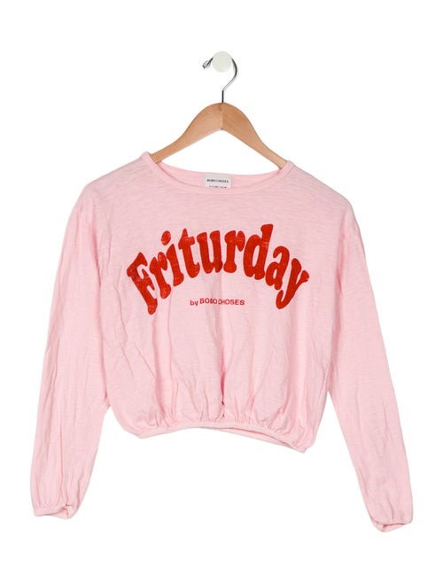 Bobo Choses Girls Long Sleeve Organic Cotton Shirt