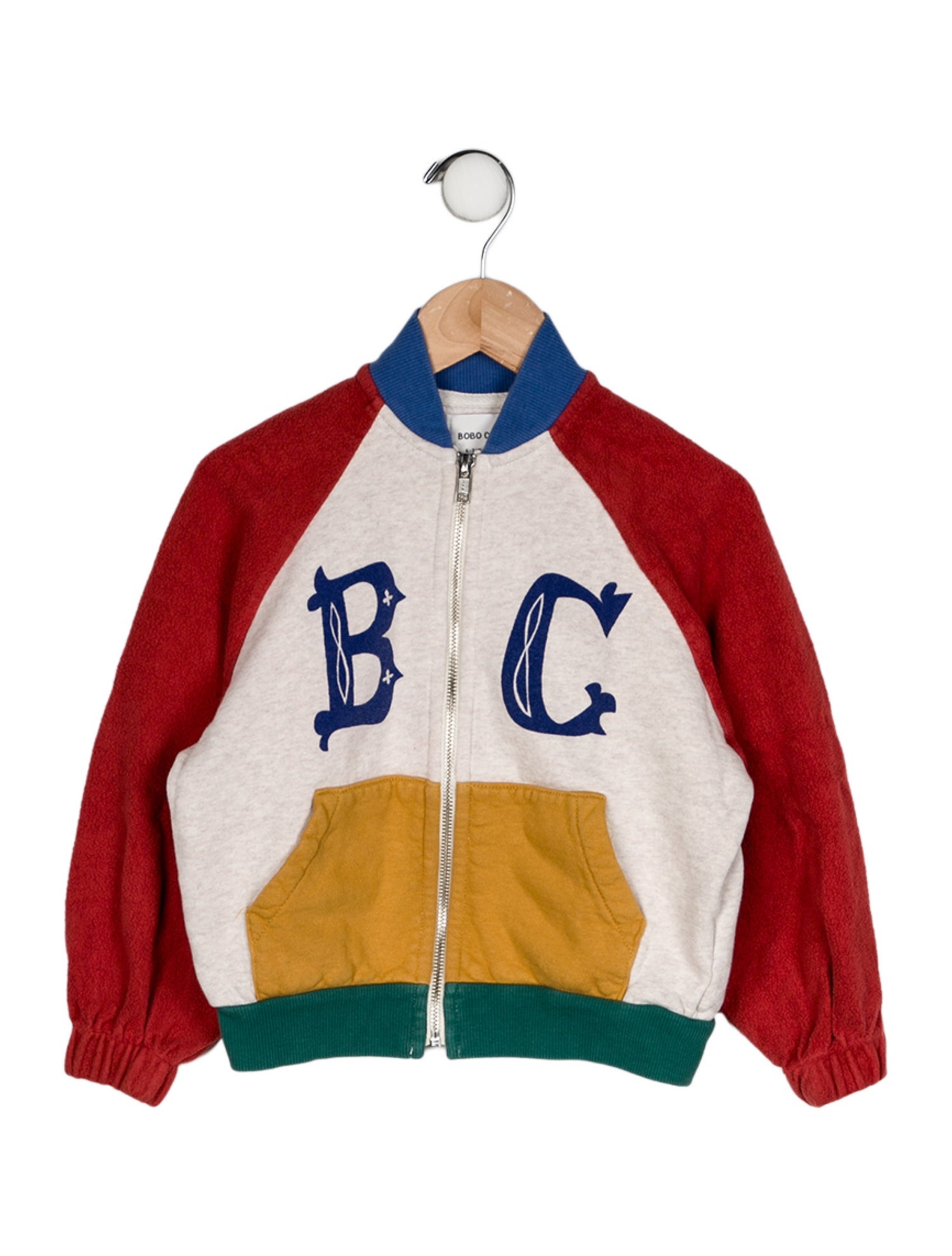 Bobo Choses Toddler Boys' Colorblock Patterned Jacket