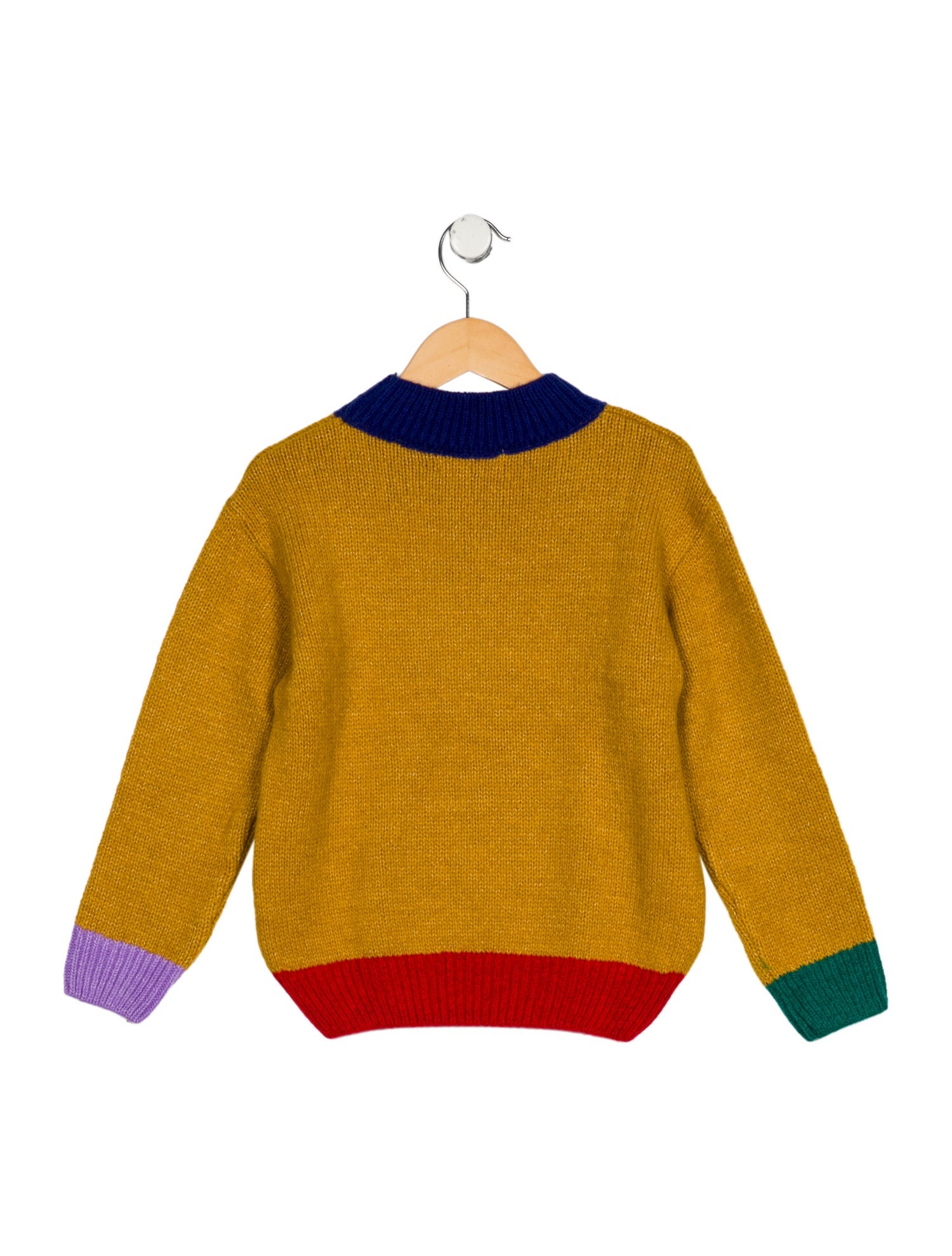 Bobo Choses Boys' Knit Mock Neck Sweater w/Tags