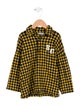 Bobo Choses Boys' Checkered Collared Shirt