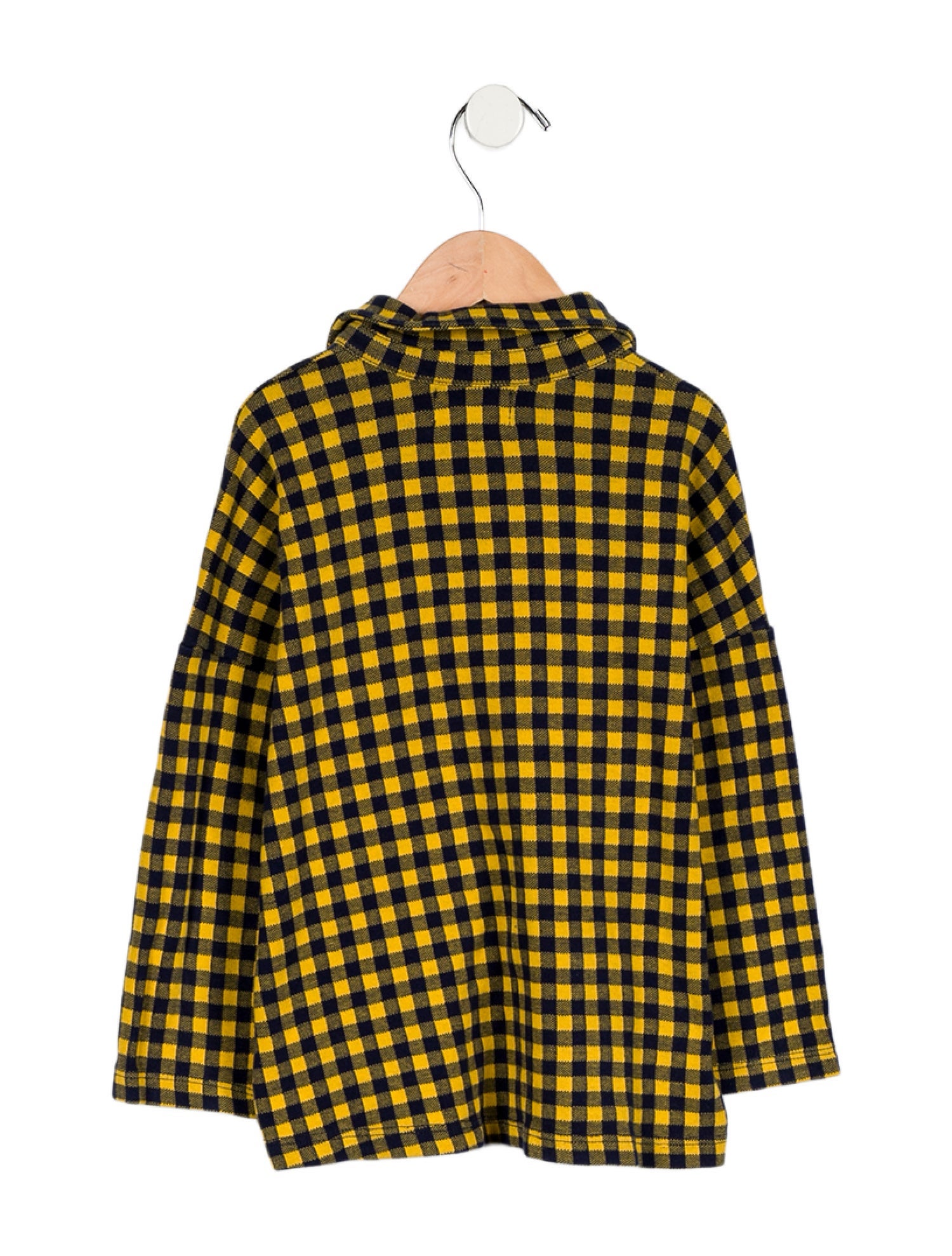 Bobo Choses Boys' Checkered Collared Shirt