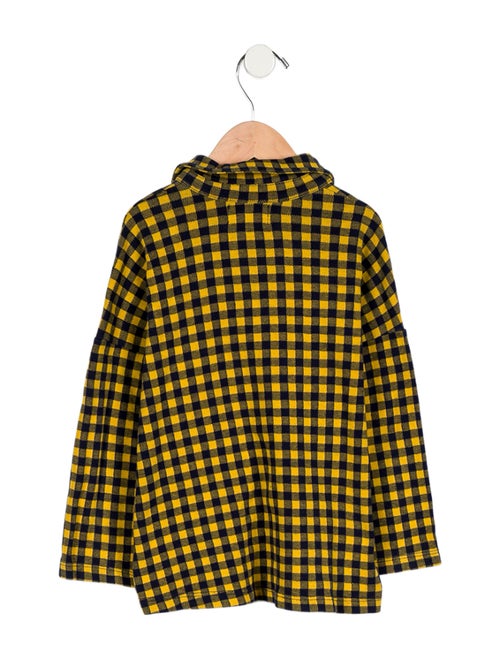 Bobo Choses Boys' Checkered Collared Shirt