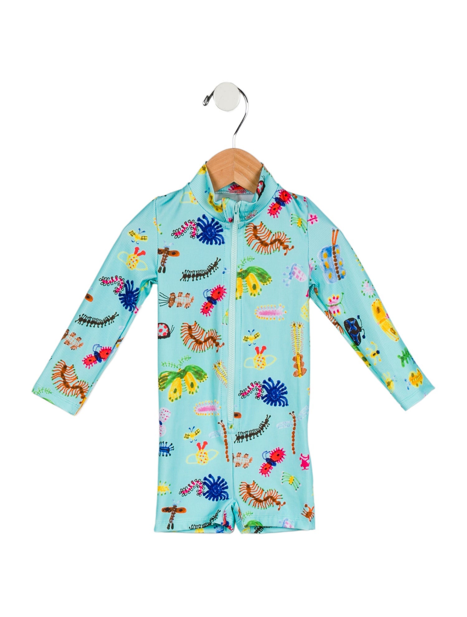 Bobo Choses Girls' Long Sleeve Printed All-In-One