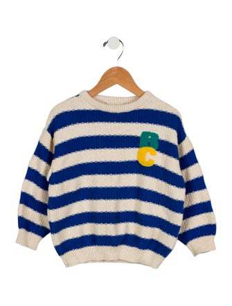 Bobo Choses Boys' Knit Striped Sweater