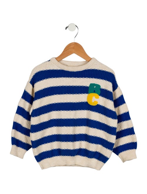 Bobo Choses Boys' Knit Striped Sweater