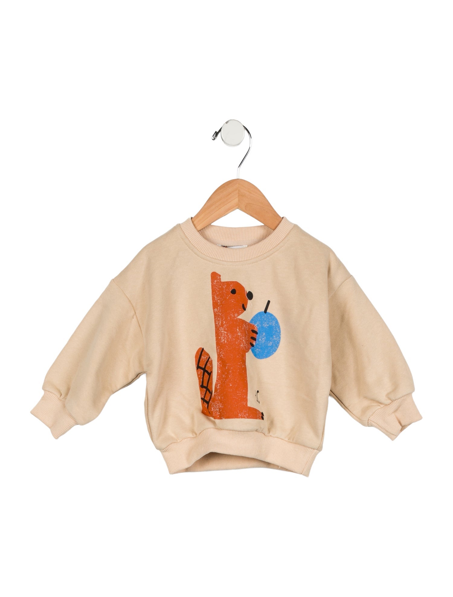 Bobo Choses Toddler Boys' Squirrel Graphic Sweatshirt w/Tags