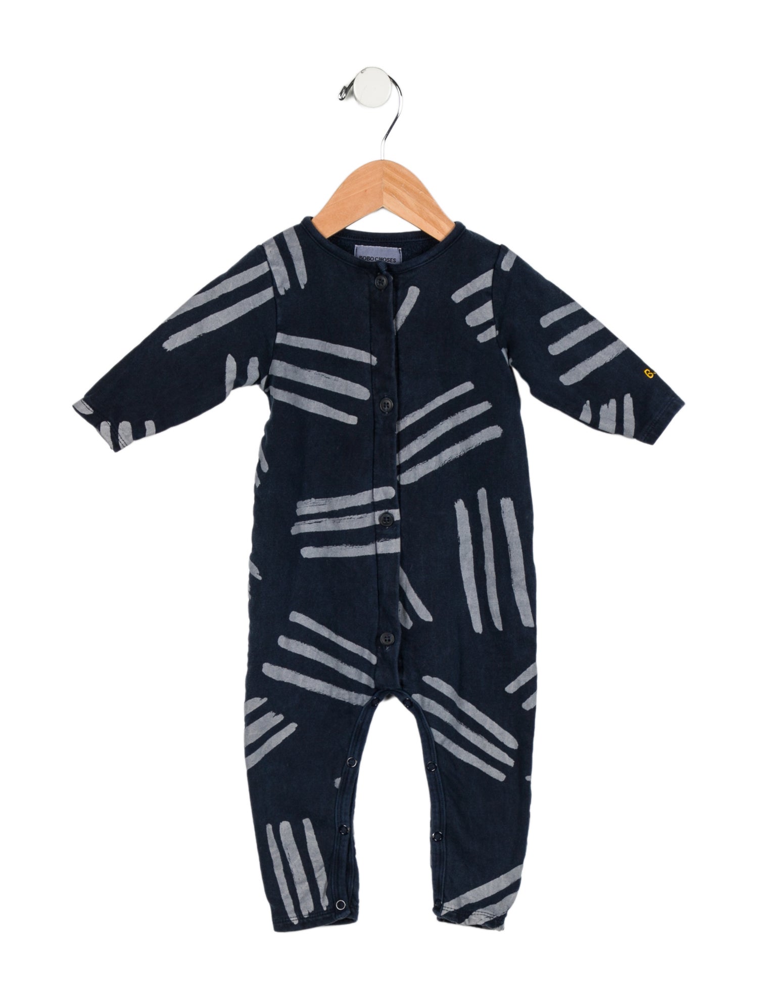 Bobo Choses Infant Boys' Stripe Pattern Onesie
