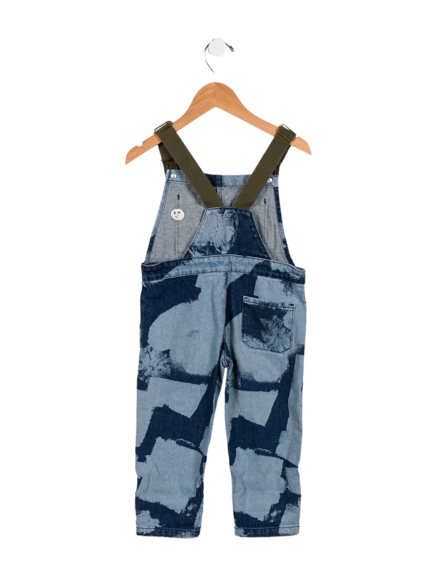 Bobo Choses Toddler Girls' Denim Overalls