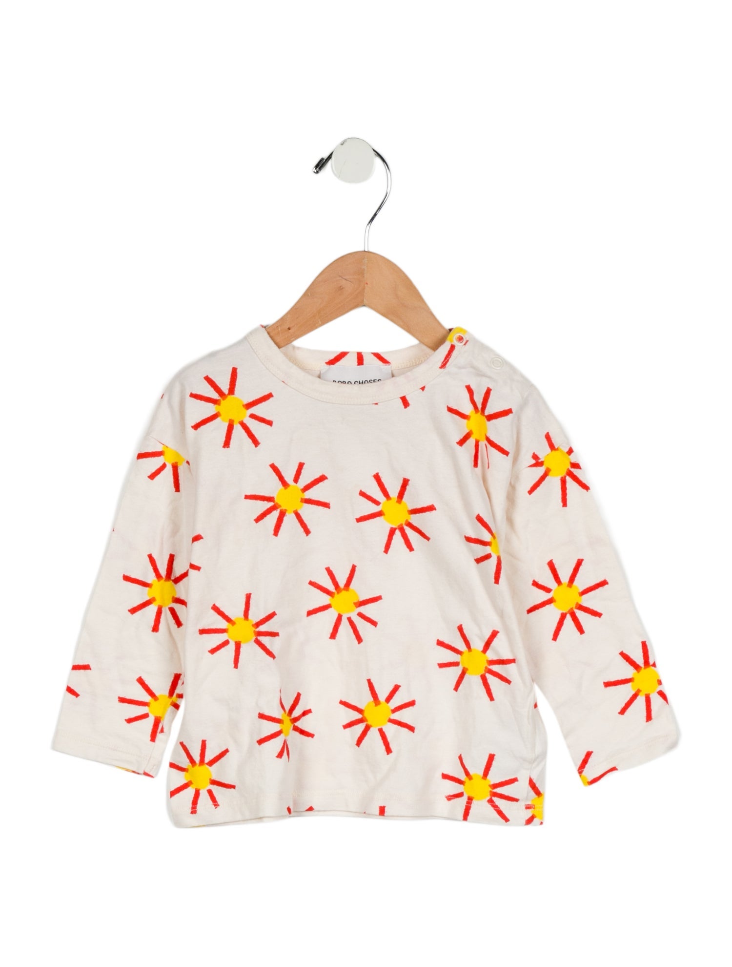 Bobo Choses Toddler Boys' Sun Print Shirt