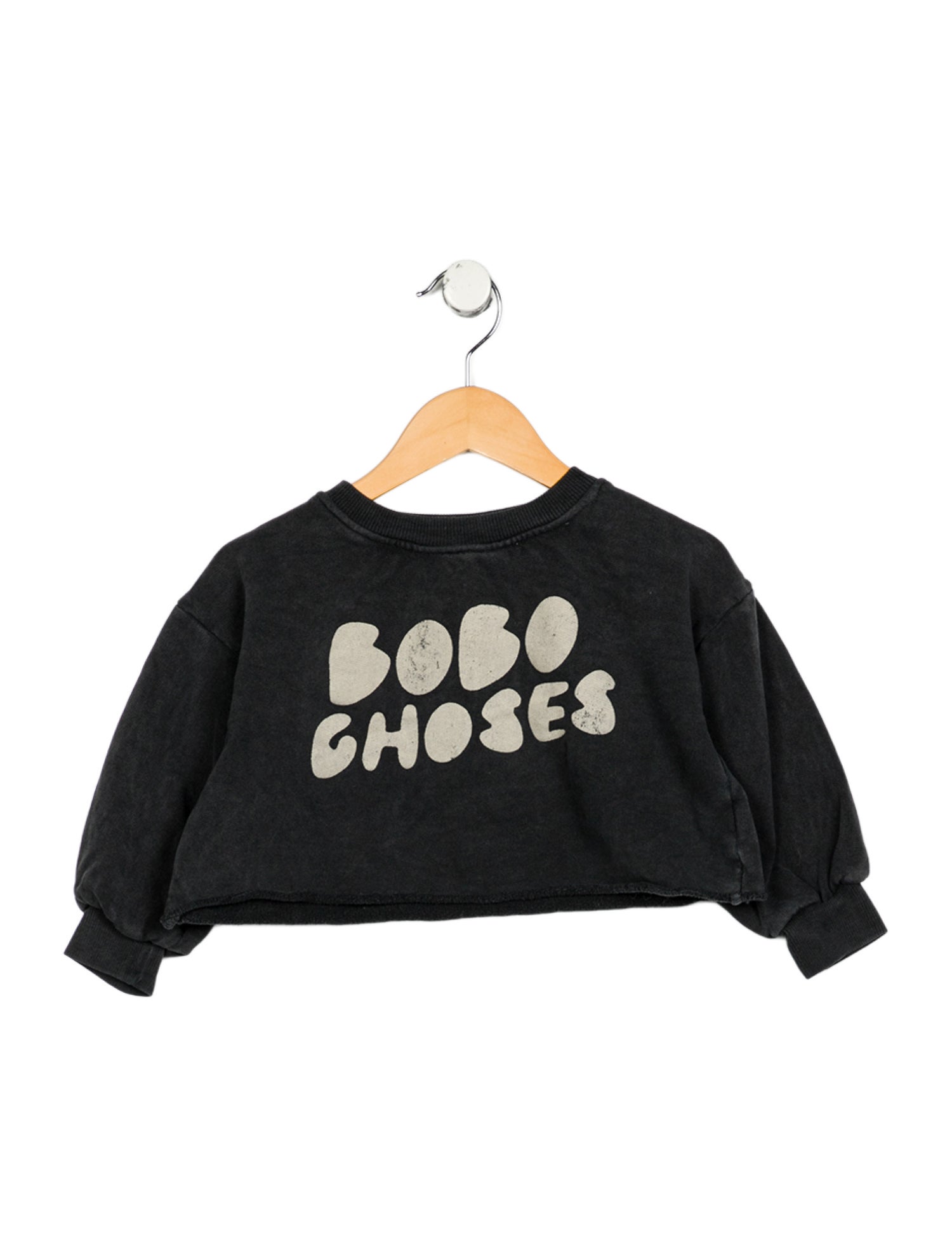 Bobo Choses Toddler Girls' Distressed Long Sleeve Top