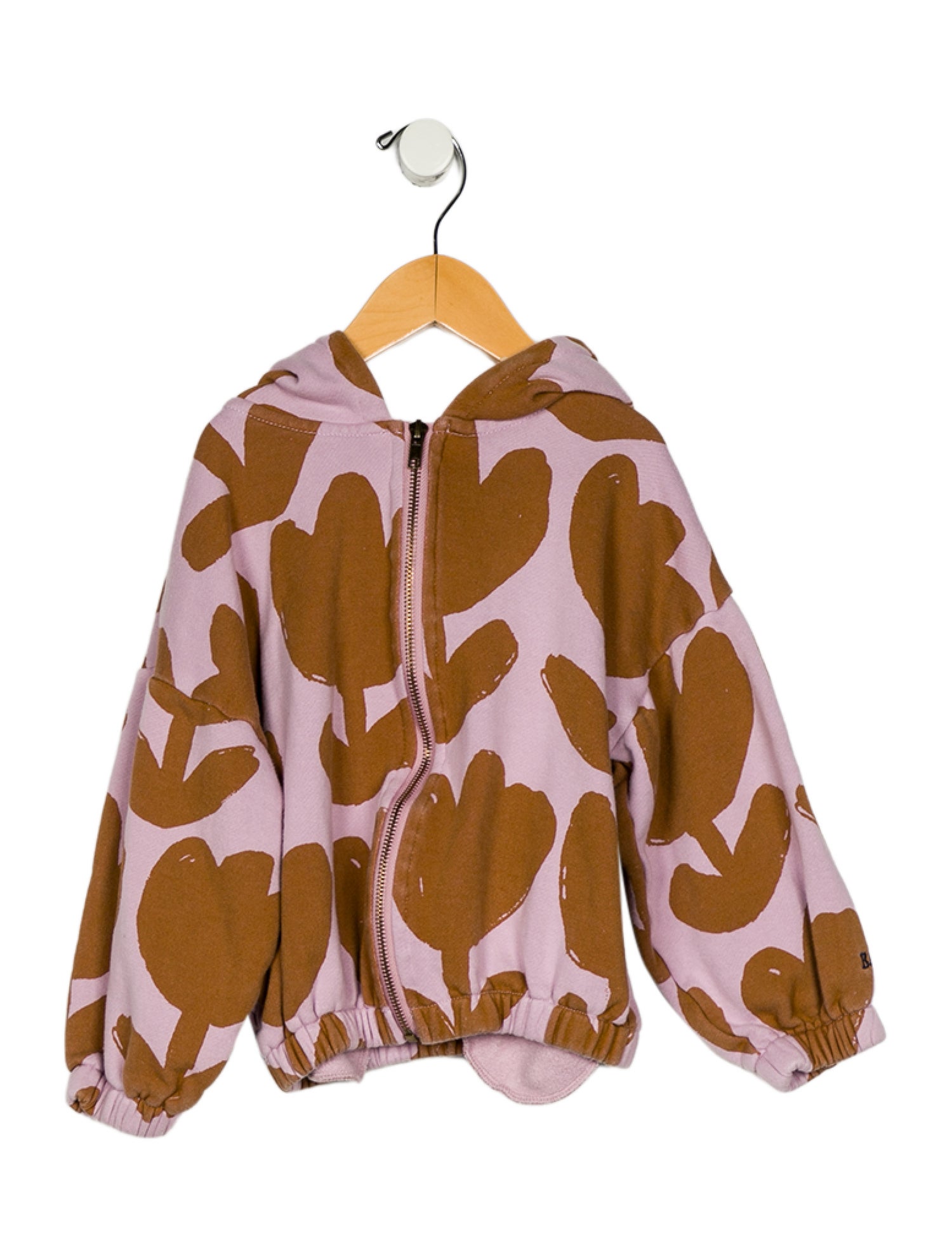 Bobo Choses Toddler Girls' Print Zip-Up Hoodie