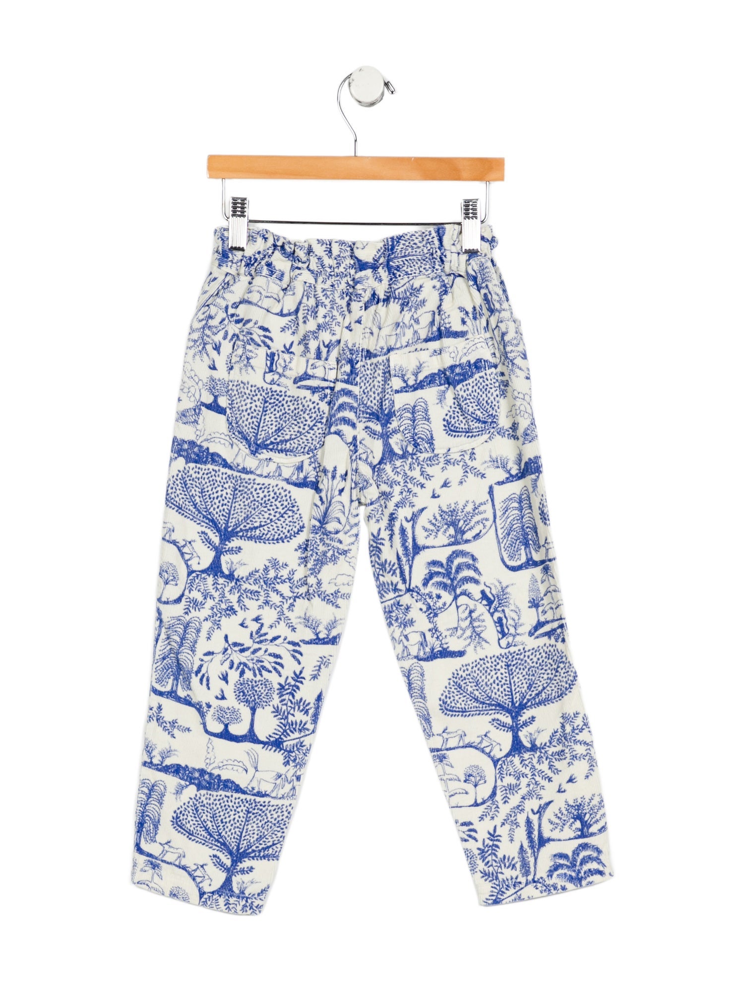 Bobo Choses Toddler Girls' Print Ribbed Pants w/Tags