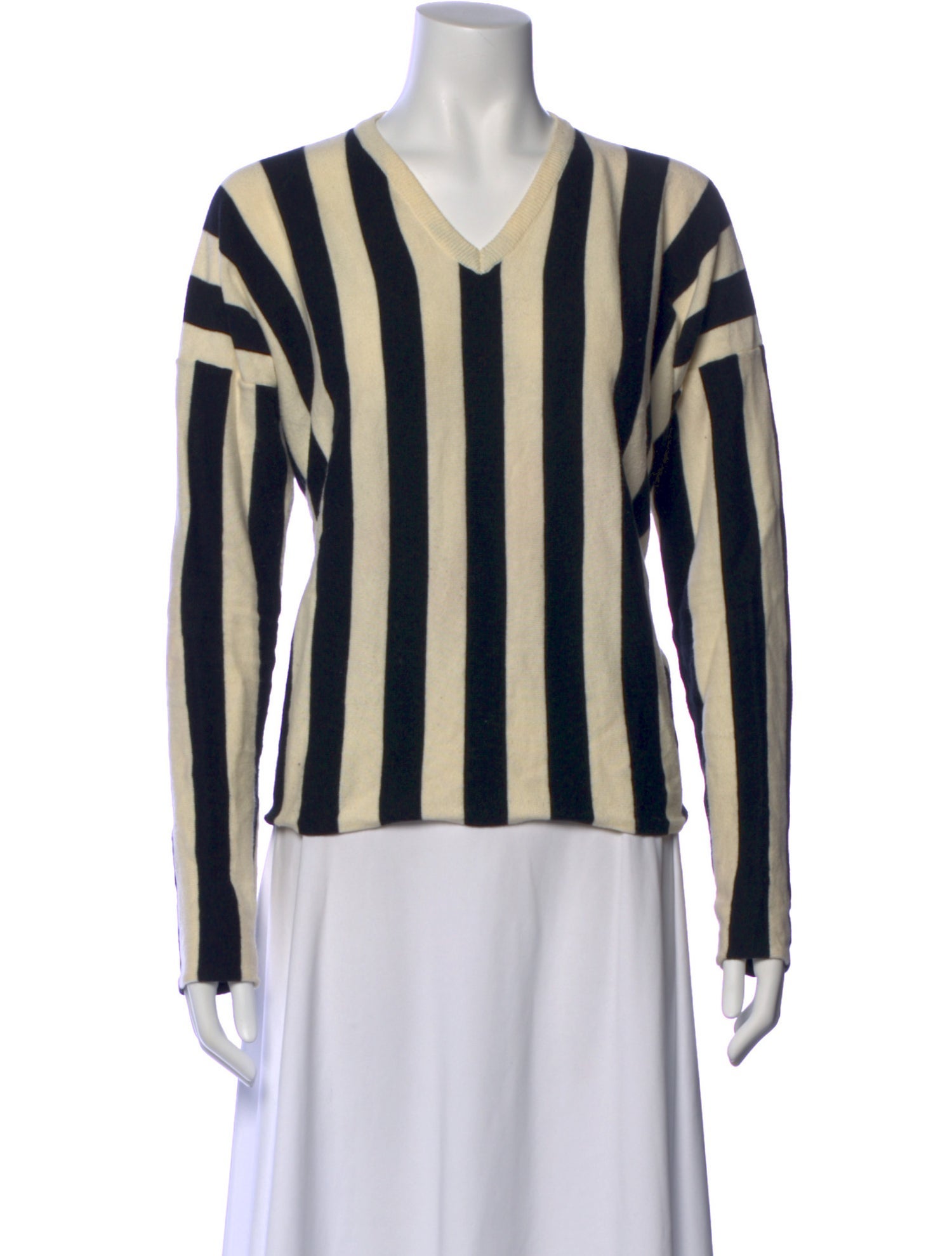Bobo Choses Striped V-Neck Sweater