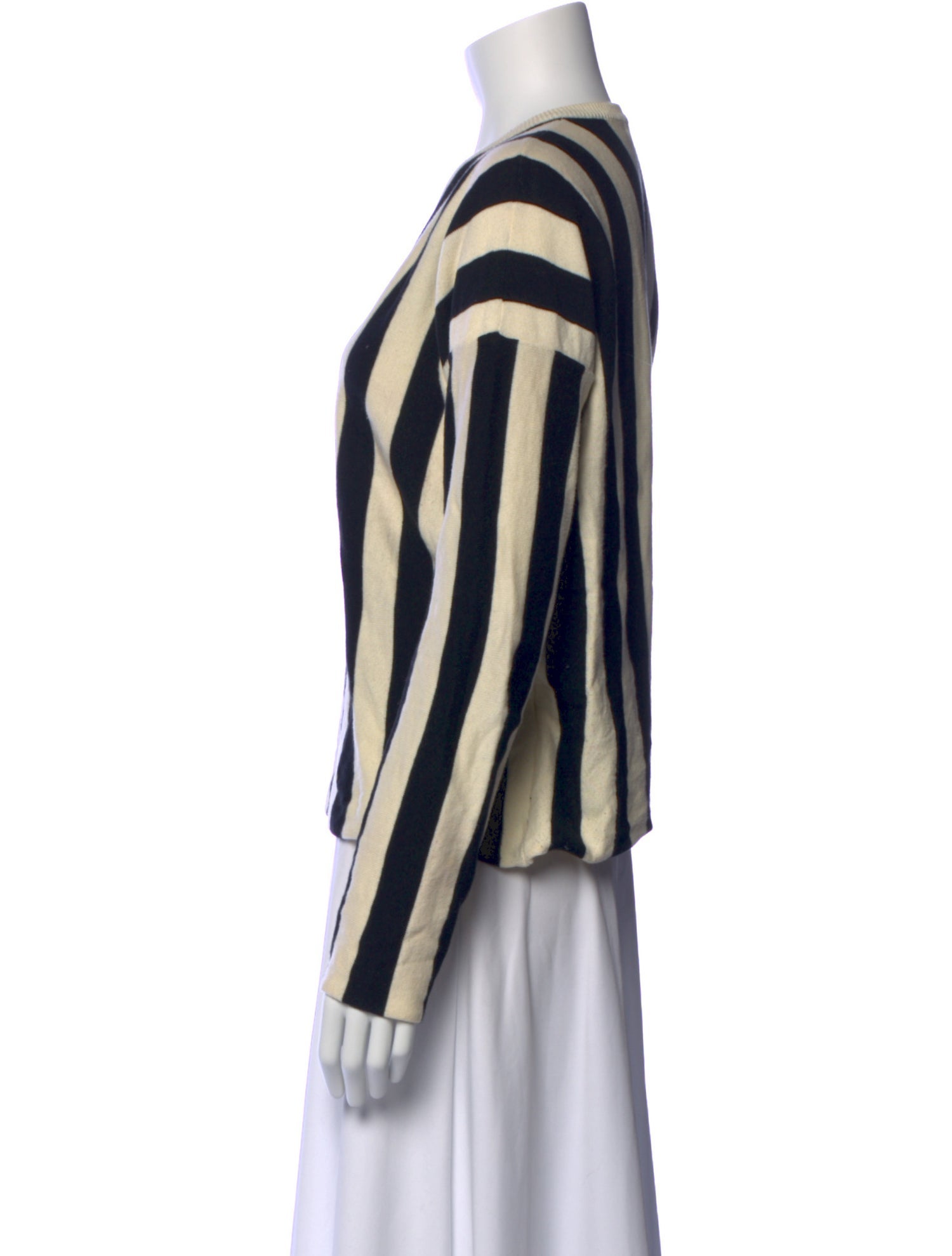 Bobo Choses Striped V-Neck Sweater