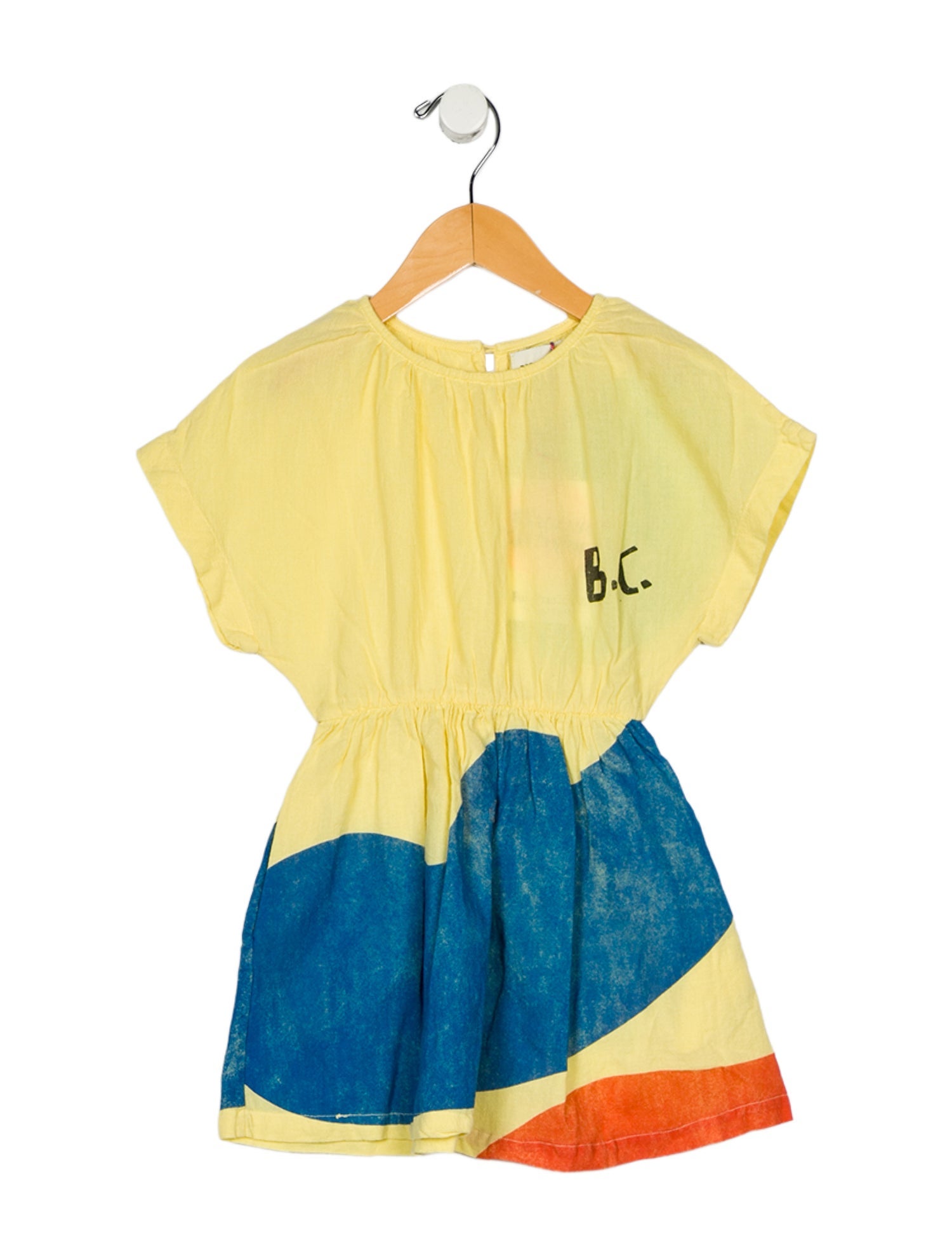 Bobo Choses Toddler Girls Color Block Dress