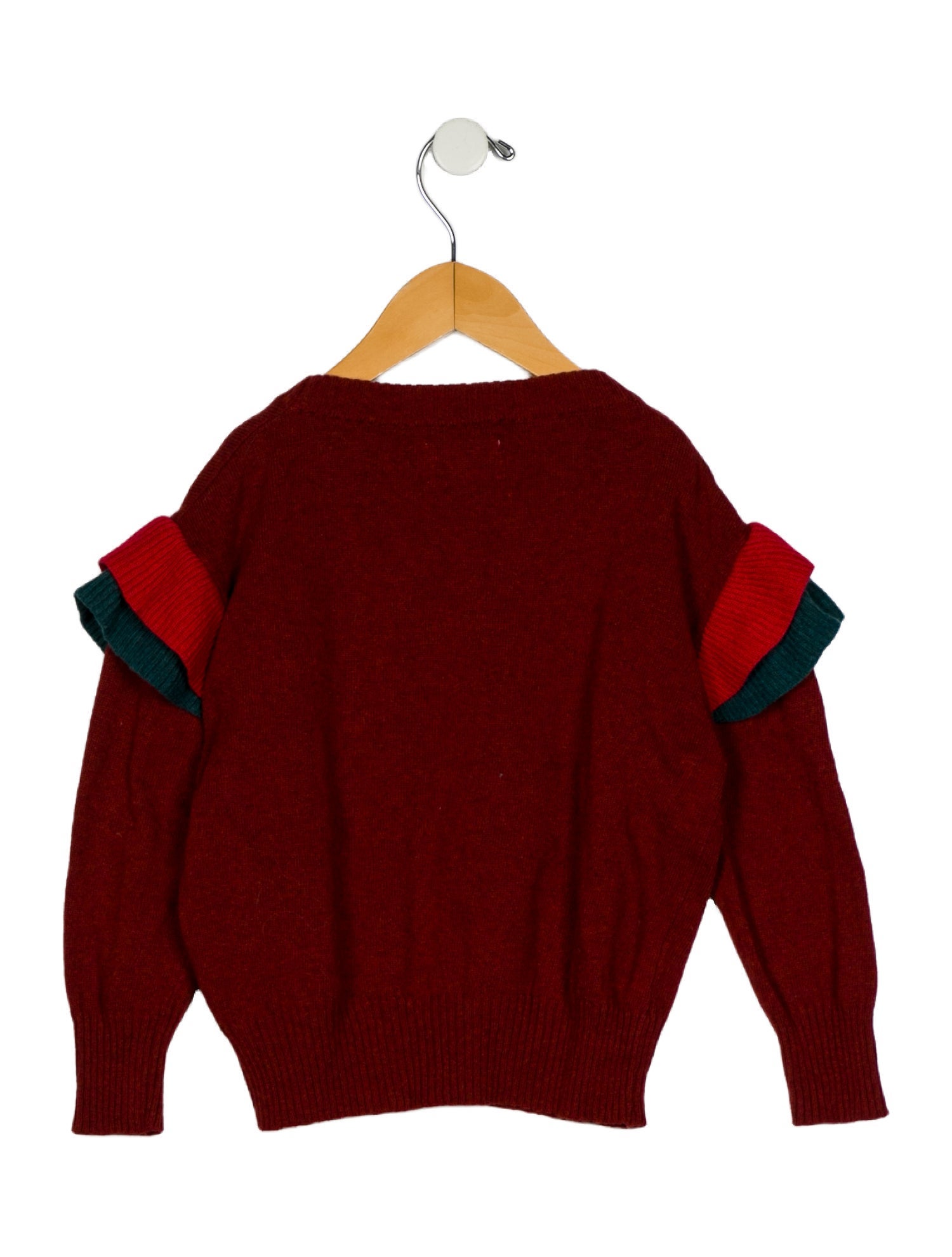 Bobo Choses Toddler Girls Wool Knit Sweater