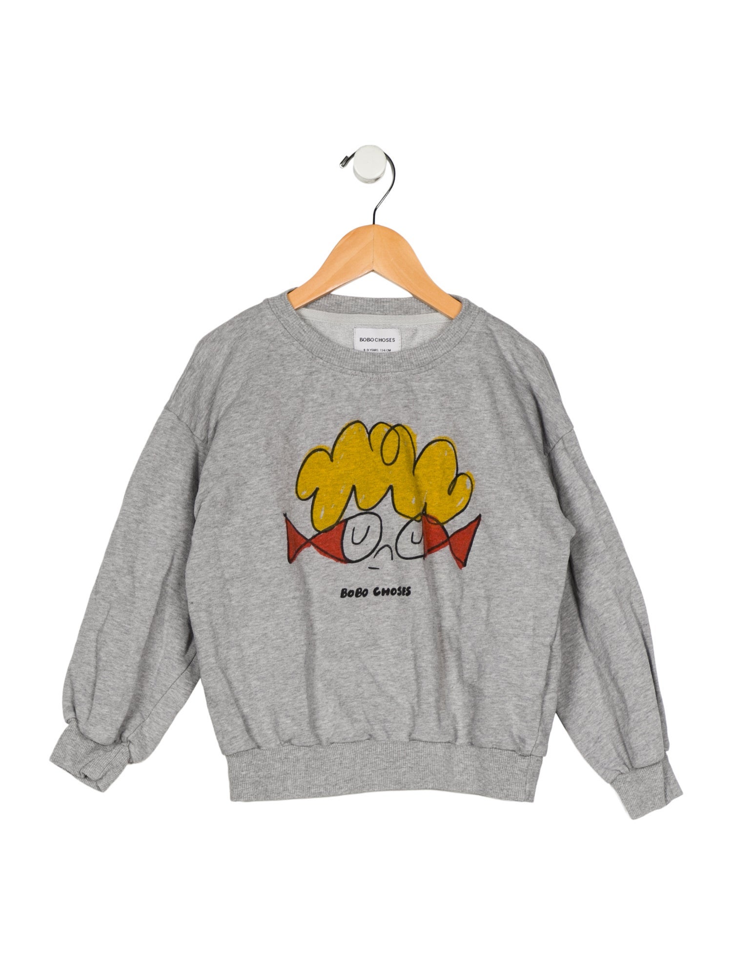 Bobo Choses Girls' Graphic Long-Sleeve Sweatshirt