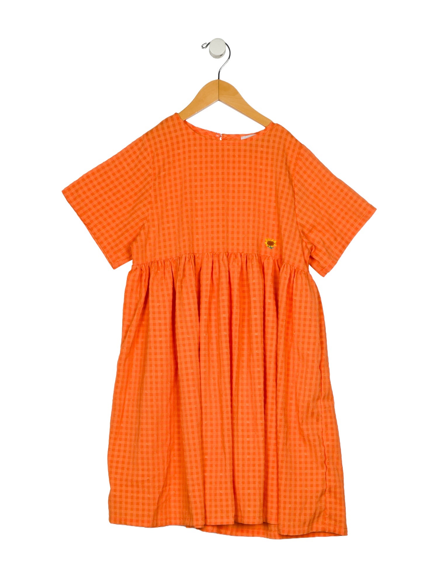 Bobo Choses girl's pattern print short sleeve dress