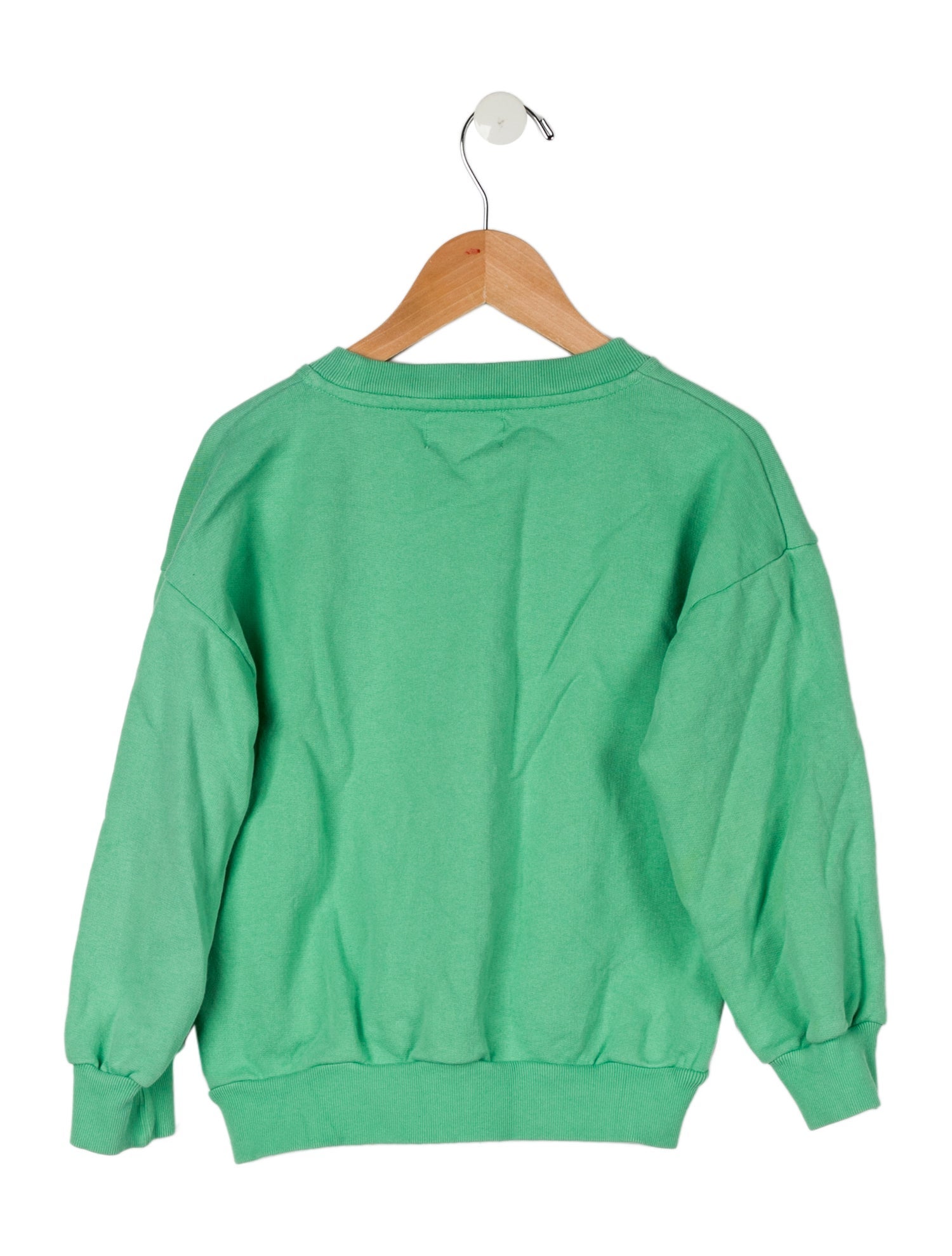 Bobo Choses Kids Boy's Green Graphic Sweatshirt