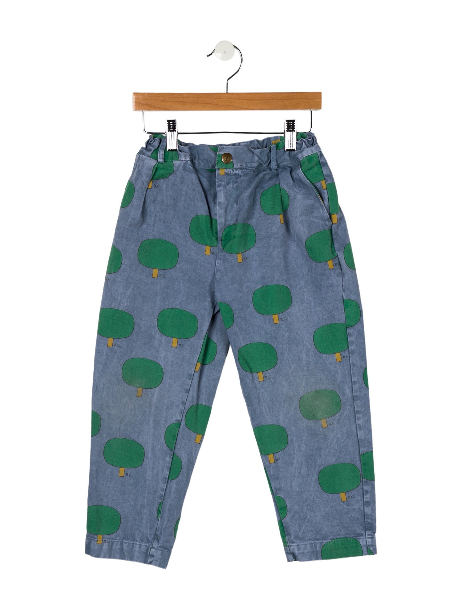 Bobo Choses Kids Boys' Blue Printed Pant