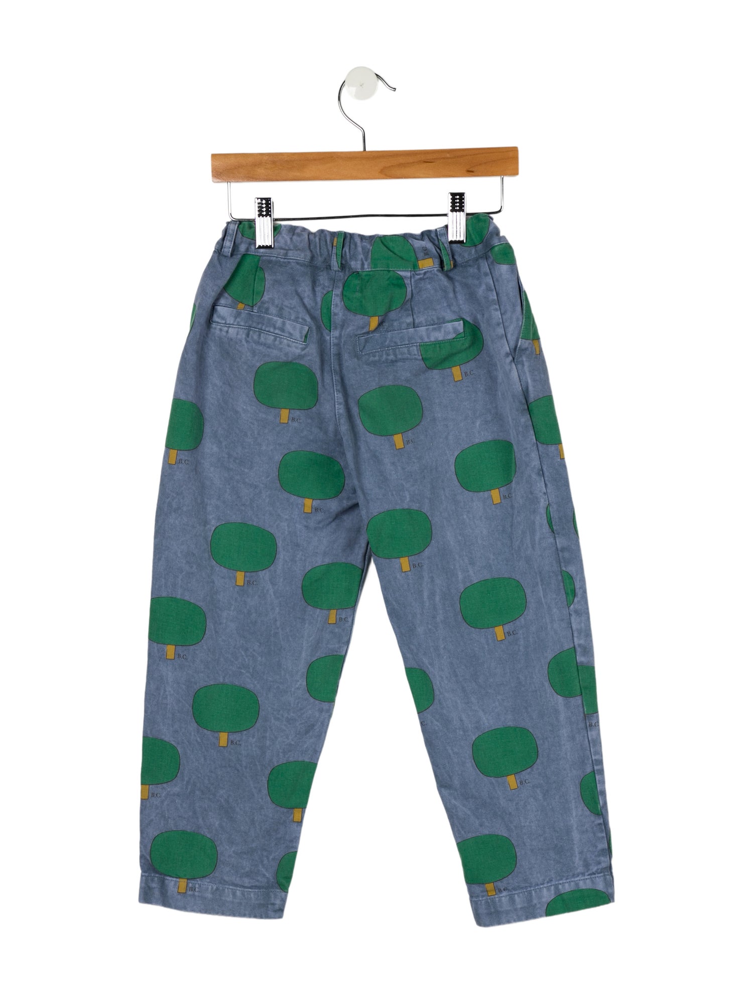 Bobo Choses Kids Boys' Blue Printed Pant