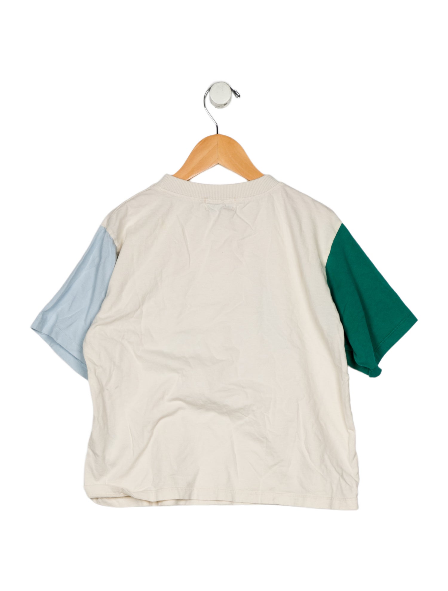 Bobo Choses kid's boys pattern print short sleeve shirt.