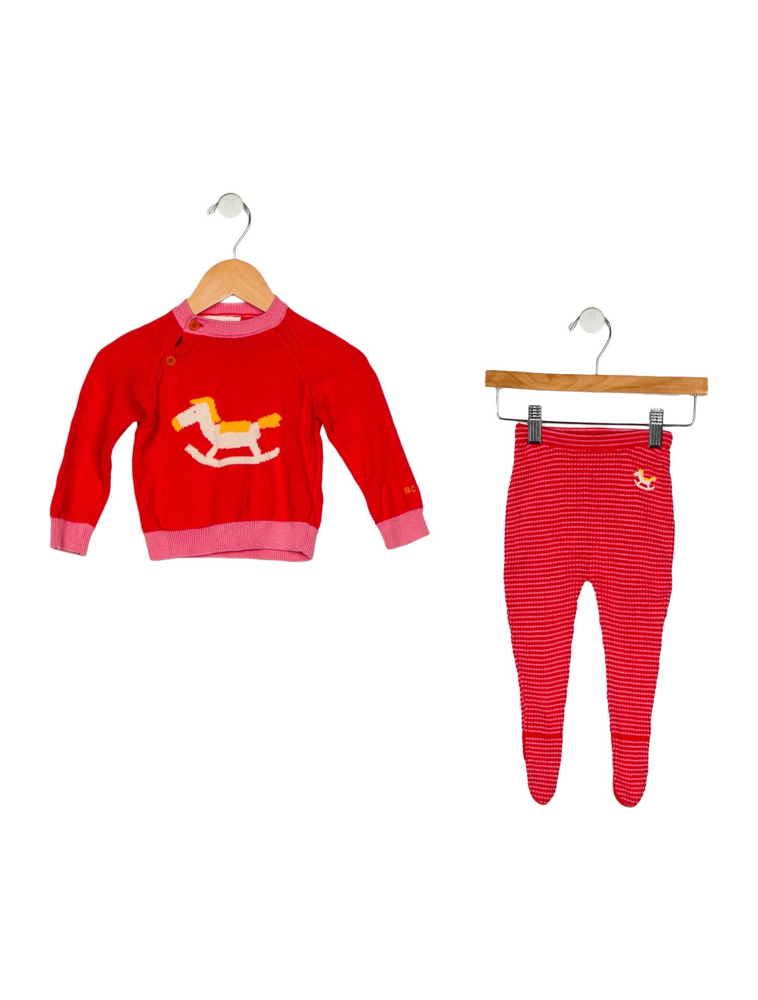 Bobo Choses Infant Girls Knit Two-Piece Set