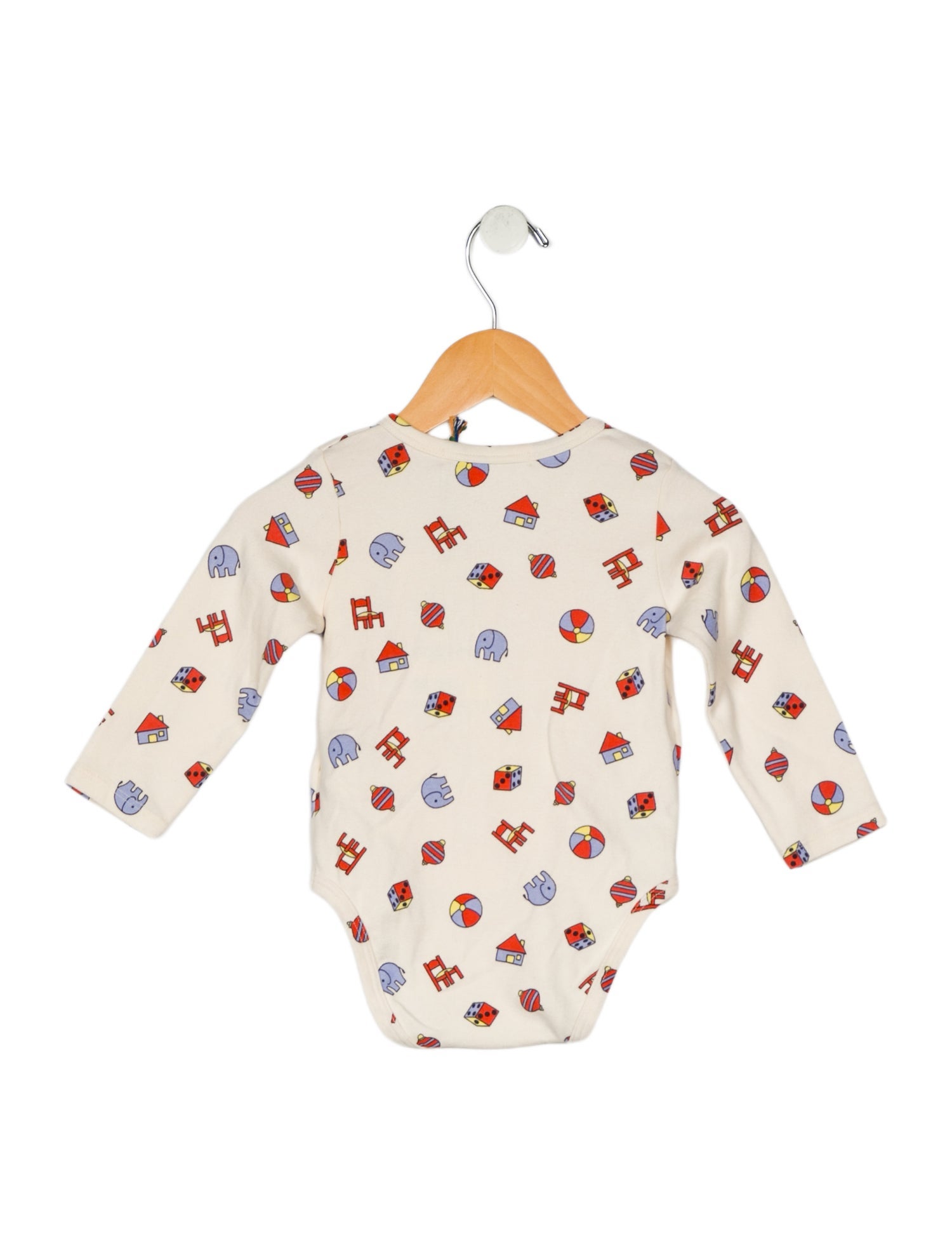 Bobo Choses Infant Unisex Long Sleeve Printed One Piece w/Tags