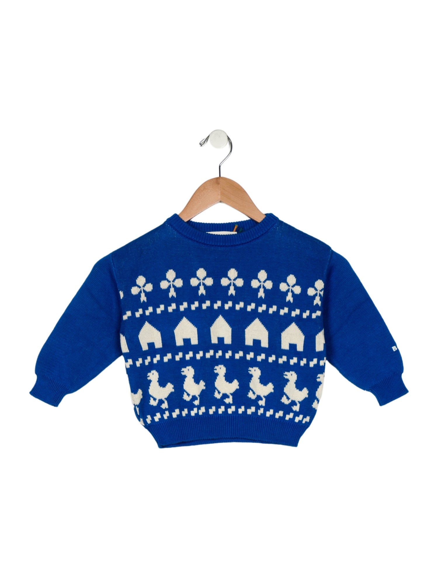 Bobo Choses Toddler Boys' Long Sleeve Printed Sweater w/Tags