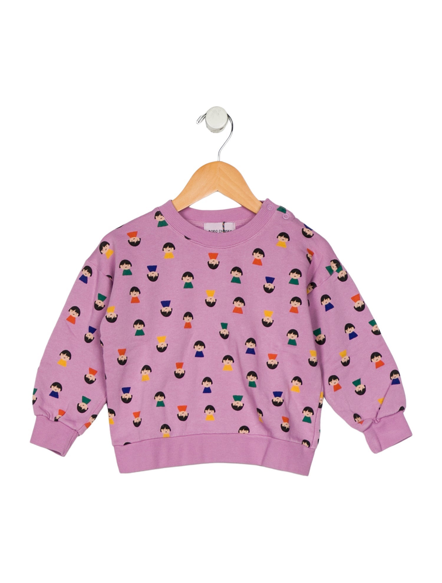 Bobo Choses Infant Girls' Printed Long Sleeve Sweater w/Tags