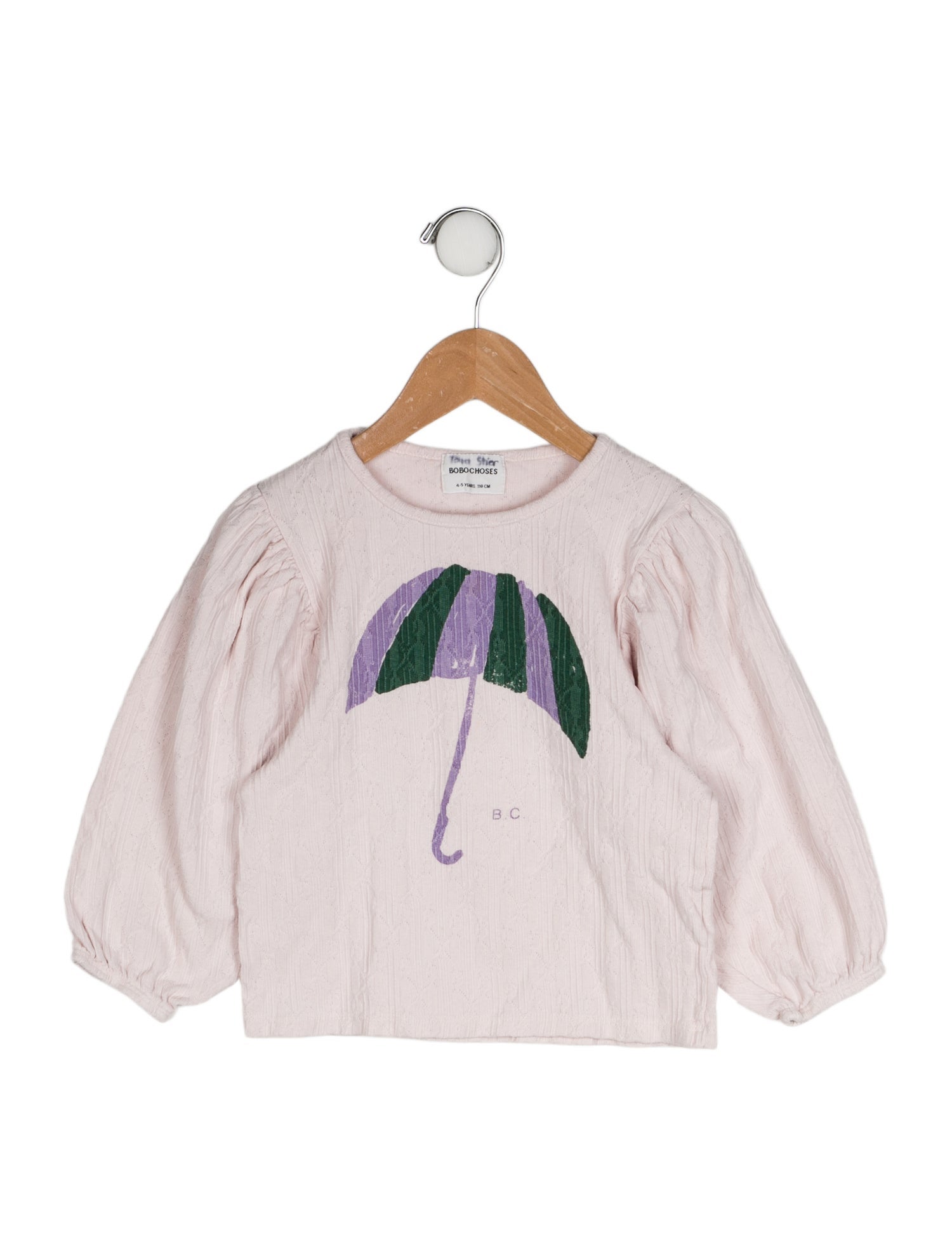 Bobo Choses Graphic Print Long Sleeve Top