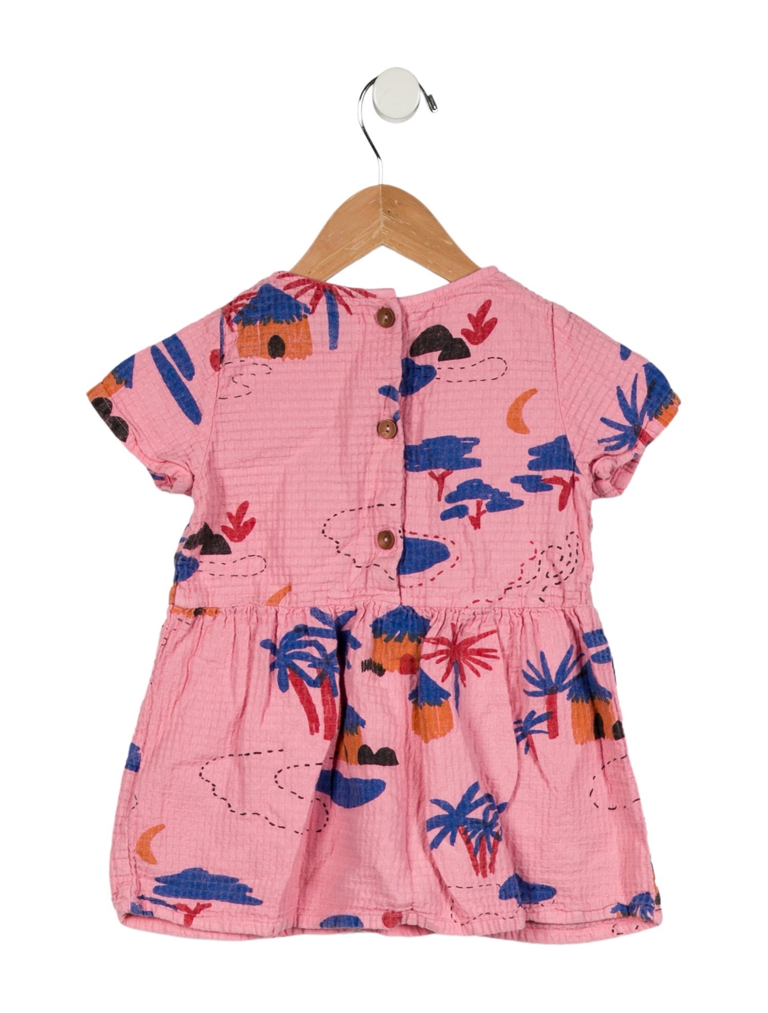 Bobo Choses Toddler Girls' Graphic Print Dress