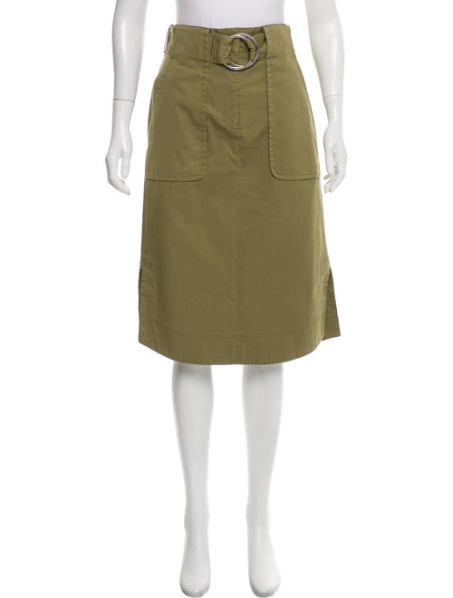 Becken Riding Knee-Length Skirt w/ Tags Olive